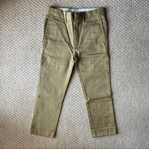 Crewcuts Boys Tan Skinny Stretch Pants NWT Size 4T